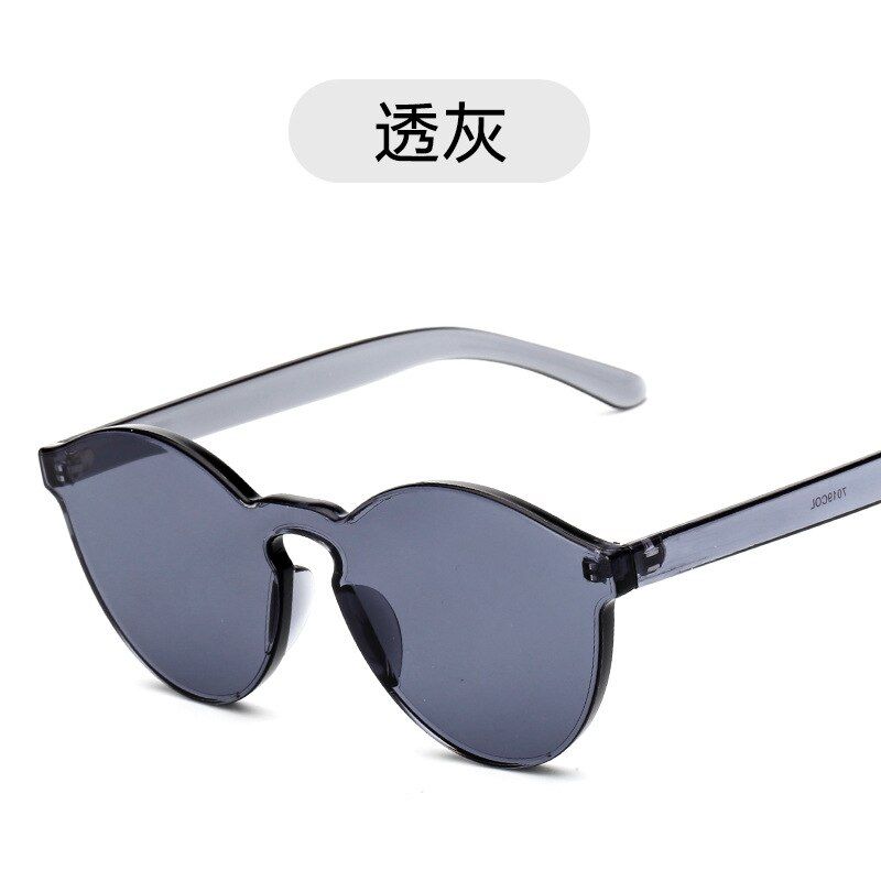 C1Cat Eye Sunglasses Women Shades Luxury Brand Designer Men Sun Glasses Integrated Eyewear Candy Color Oculos De Sol Feminino