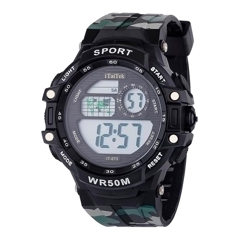 Watches Sport Student Children Watch Kids Watches Boys Girls Clock Child LED Digital Wristwatch Electronic Wristwatch Unisex *A