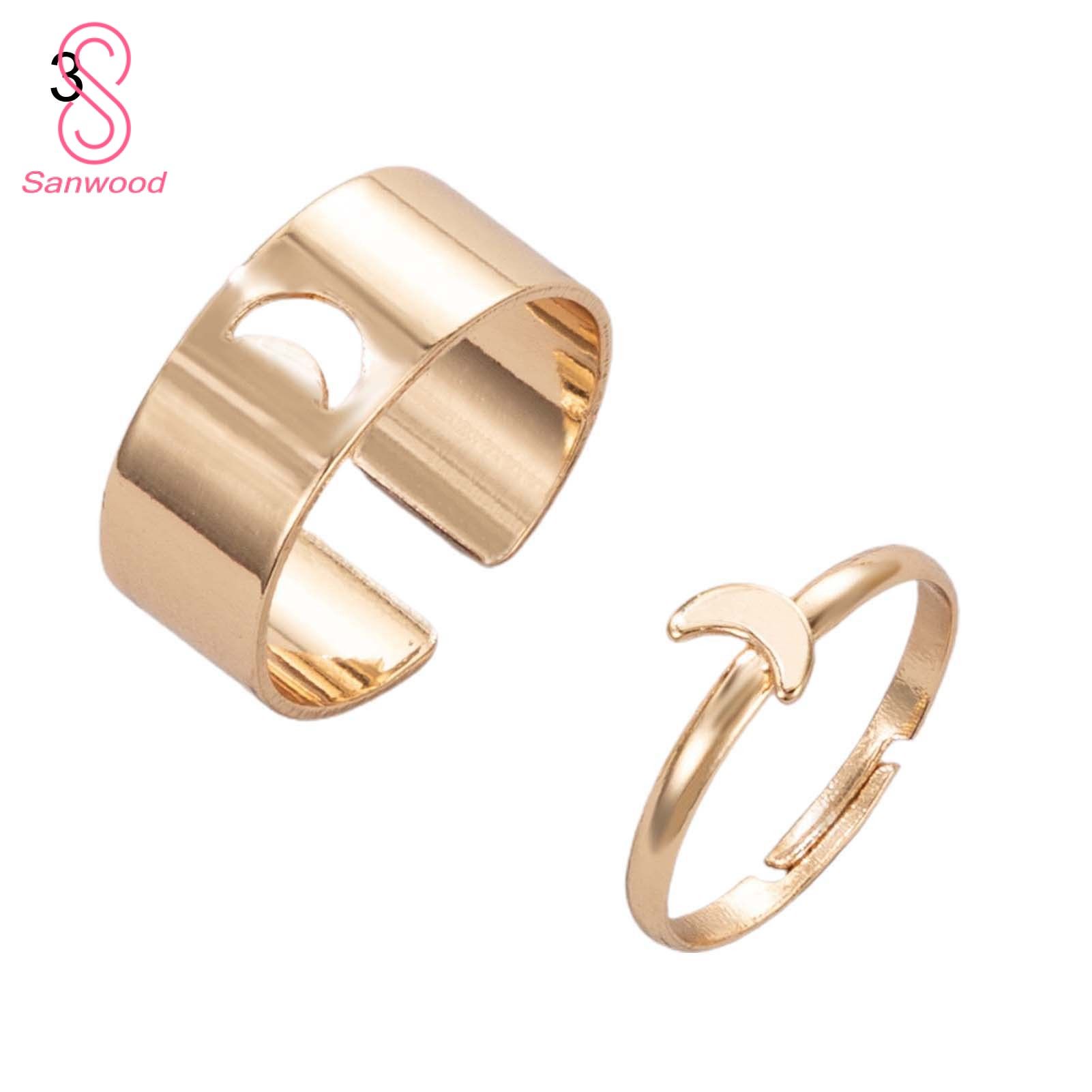 Unisex Ring Solid Color Fashion Couple Unisex Rings