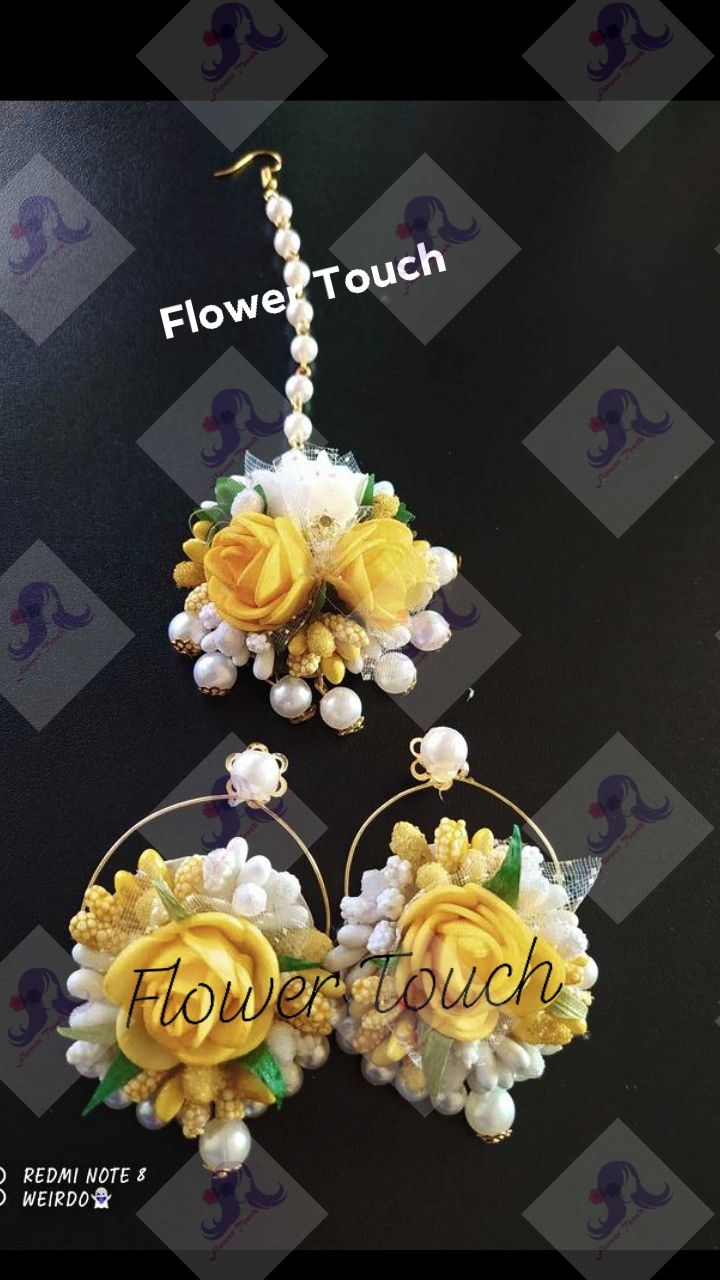 Artificial flower juwelry