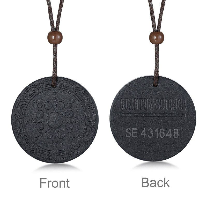 Modyle 2020 New OM Scalar Energy Necklace Reiki Healing Negative Ion Quantum Pendant Negative Zen Necklace EMF Men Necklaces