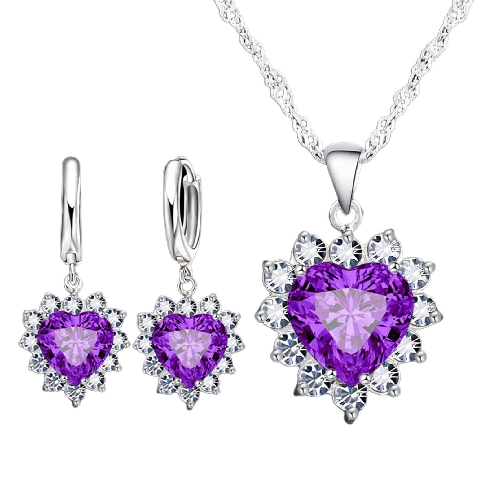 Pendant Necklace Anti-allergic Delicate Visual Effect Dangle Earring