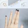 Women's Fashion Simple Style Antler Shape Knuckledi Ring Finger Jewelry