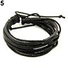 Vintage Men's Women's Faux Leather Multilayer Brelet Bangle Wristband Jewelry
