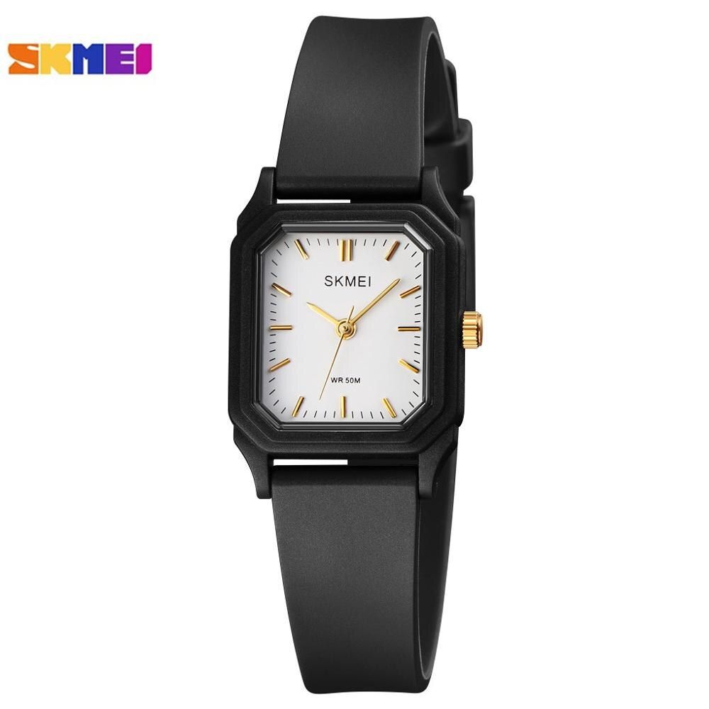 SKMEI Simple Waterproof Women Quartz Watches Top Brand Ladies Wristwatches reloj mujer 1651 Female Clock 5 Kinds Colors