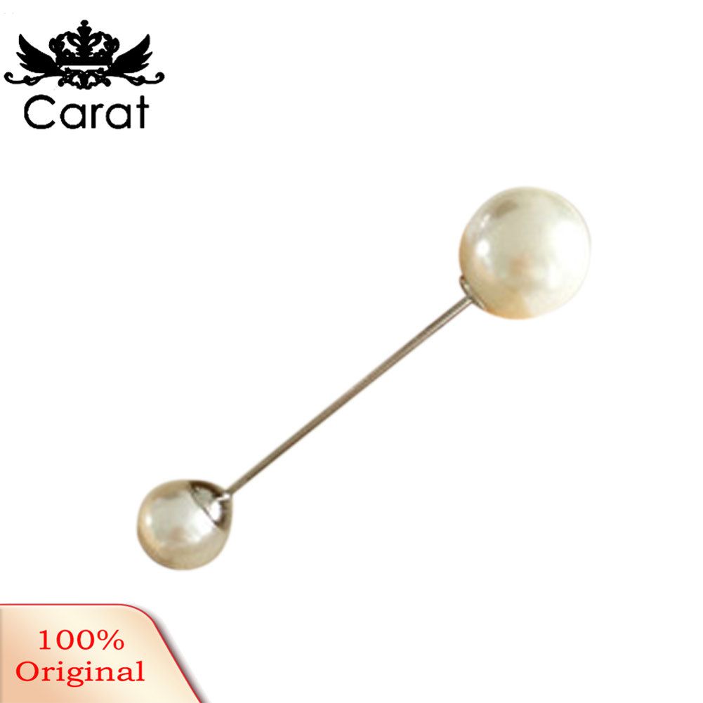 Fashion Artificial Pearl Brooch Pin Women Jacket Coat Decoration Jewelry Gift