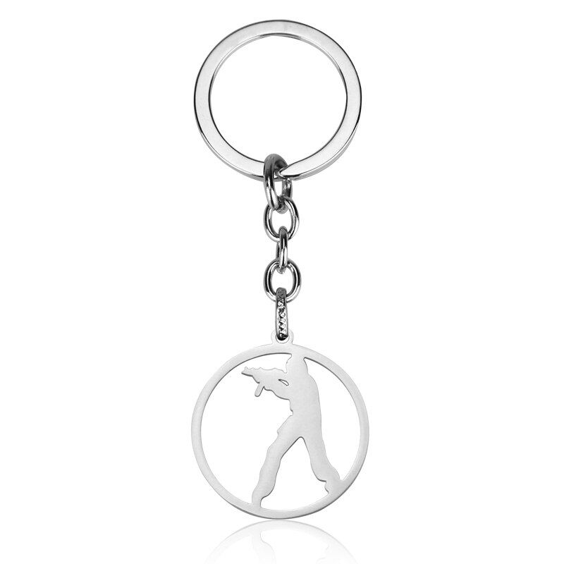 Game Cs Go Round Bead Chain Necklace Counter Strike Pendant CSGO Dog Tags Collier Men Jewelry Punk Gift Drop Shipping