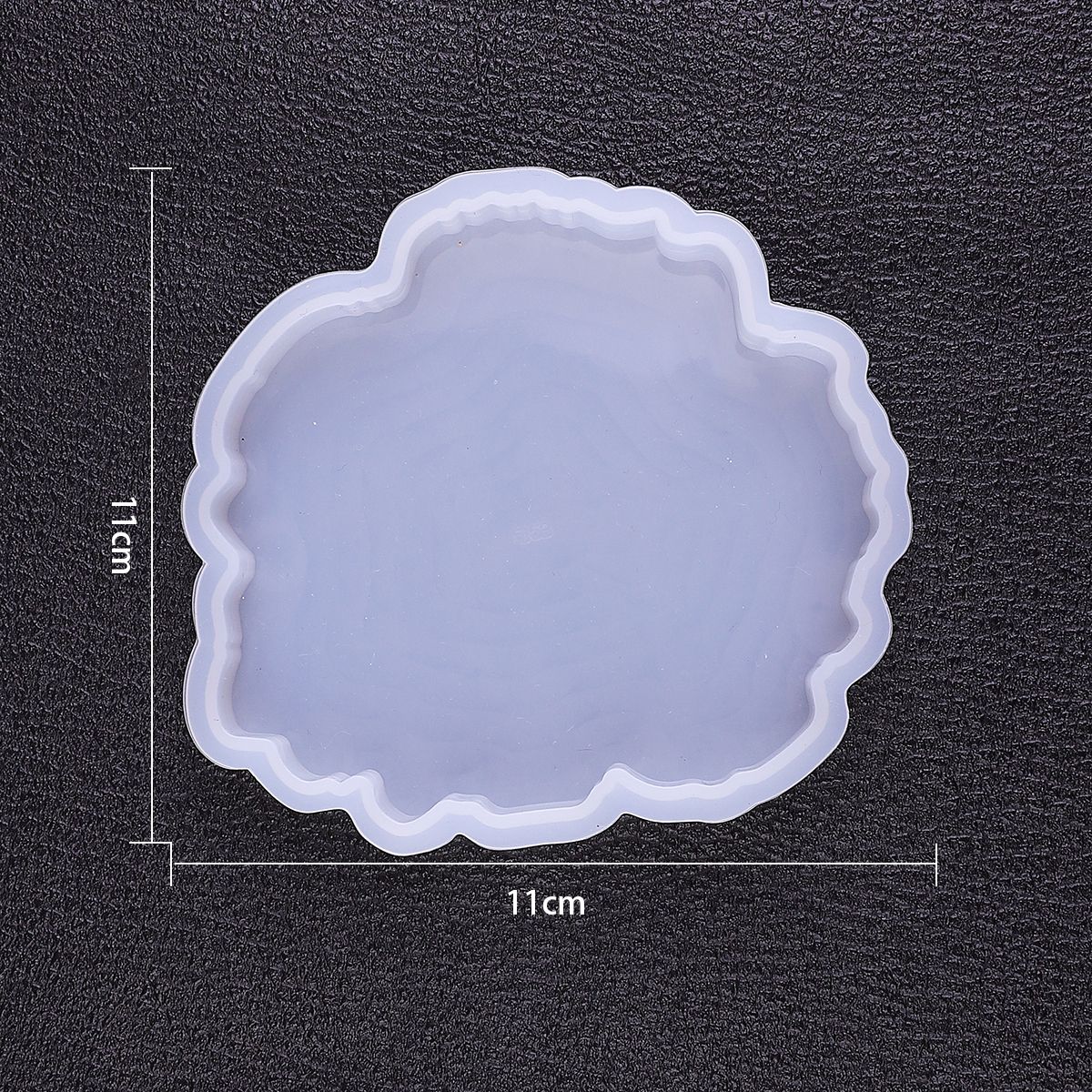 1Pc Liquid Resin Silicone Mold DIY Dish Mirror Epoxy Resin for Jewelry Necklace Pendant