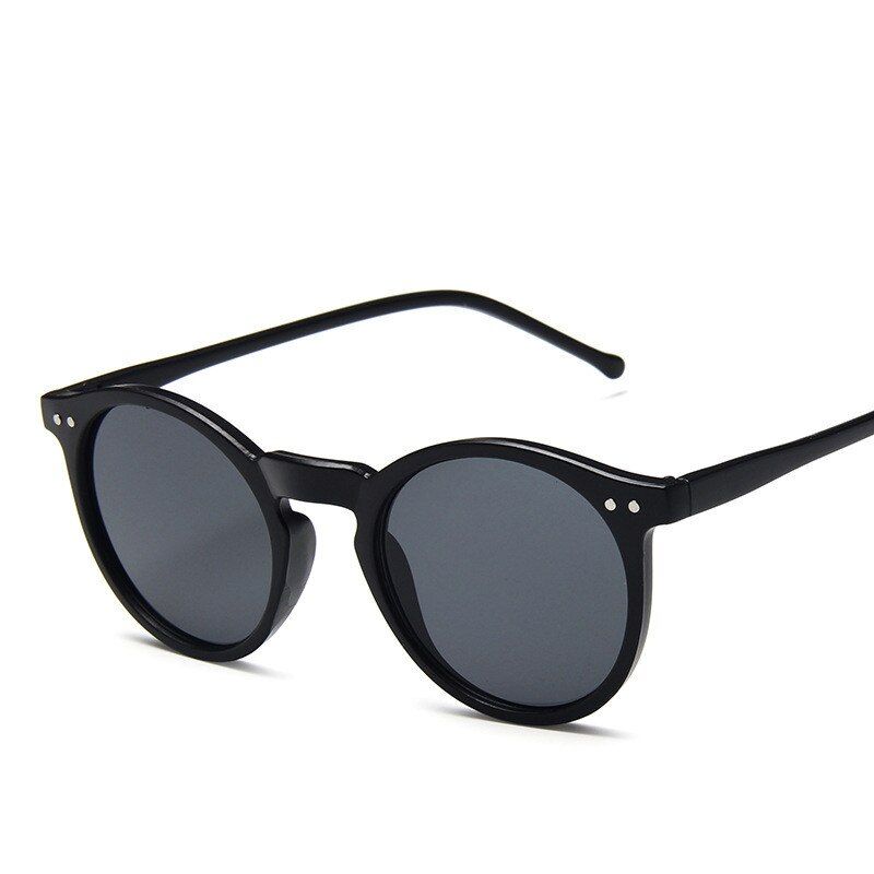 SandGrayRBRARE 2019 Vintage Rice Nail Round Women Sunglasses Brand Designer Glasses Ocean Lens Shopping Oculos De Sol Feminino UV400