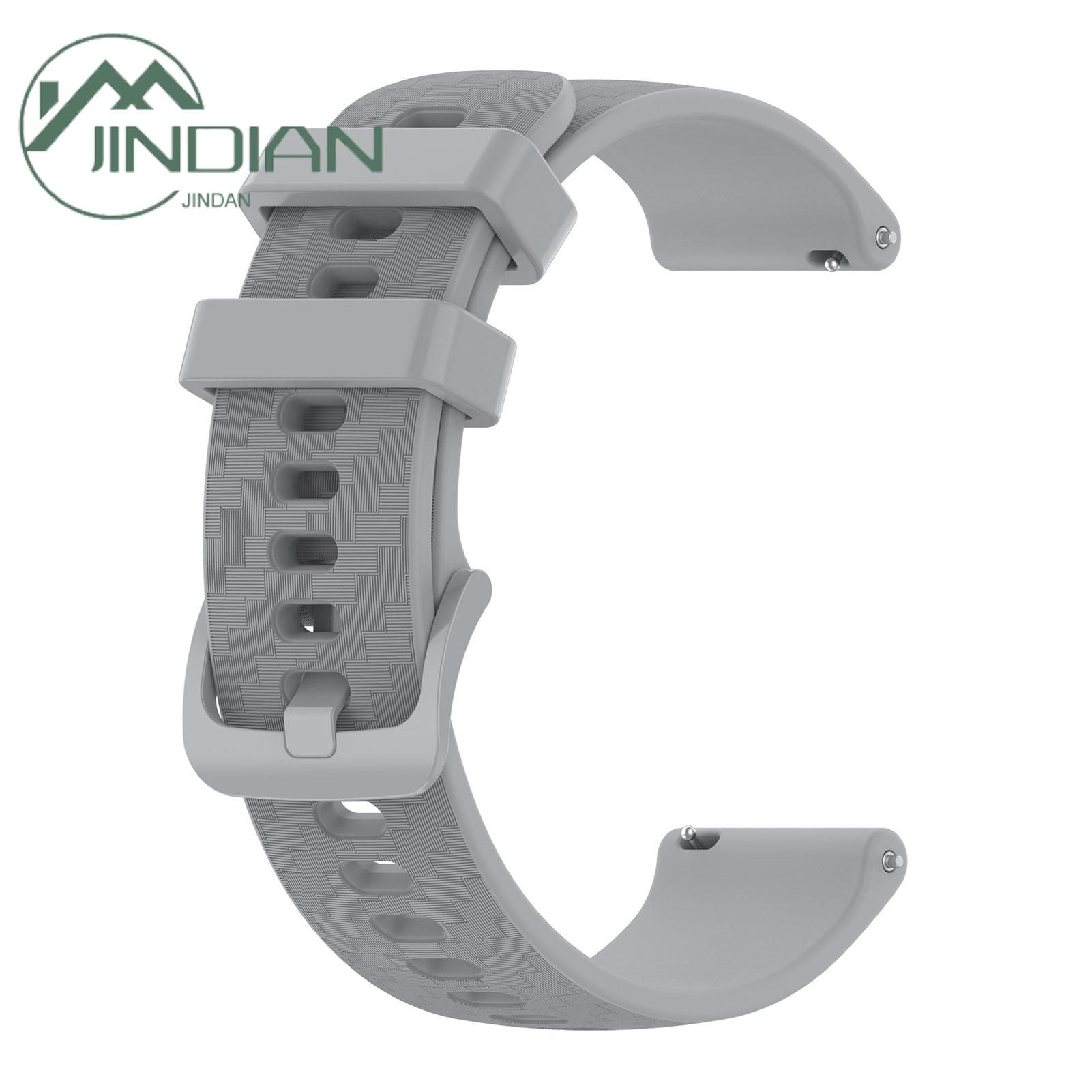 Wristband Universal 20/22mm Silicone Watch Band Strap Replacement