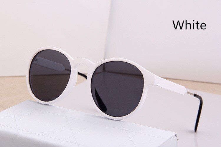 WhiteHot Men Vintage Round Steampunk Sunglasses 2018 Fashion Women Brand Designer Retro Sun Glasses Punk Gafas Oculos De Sol M169
