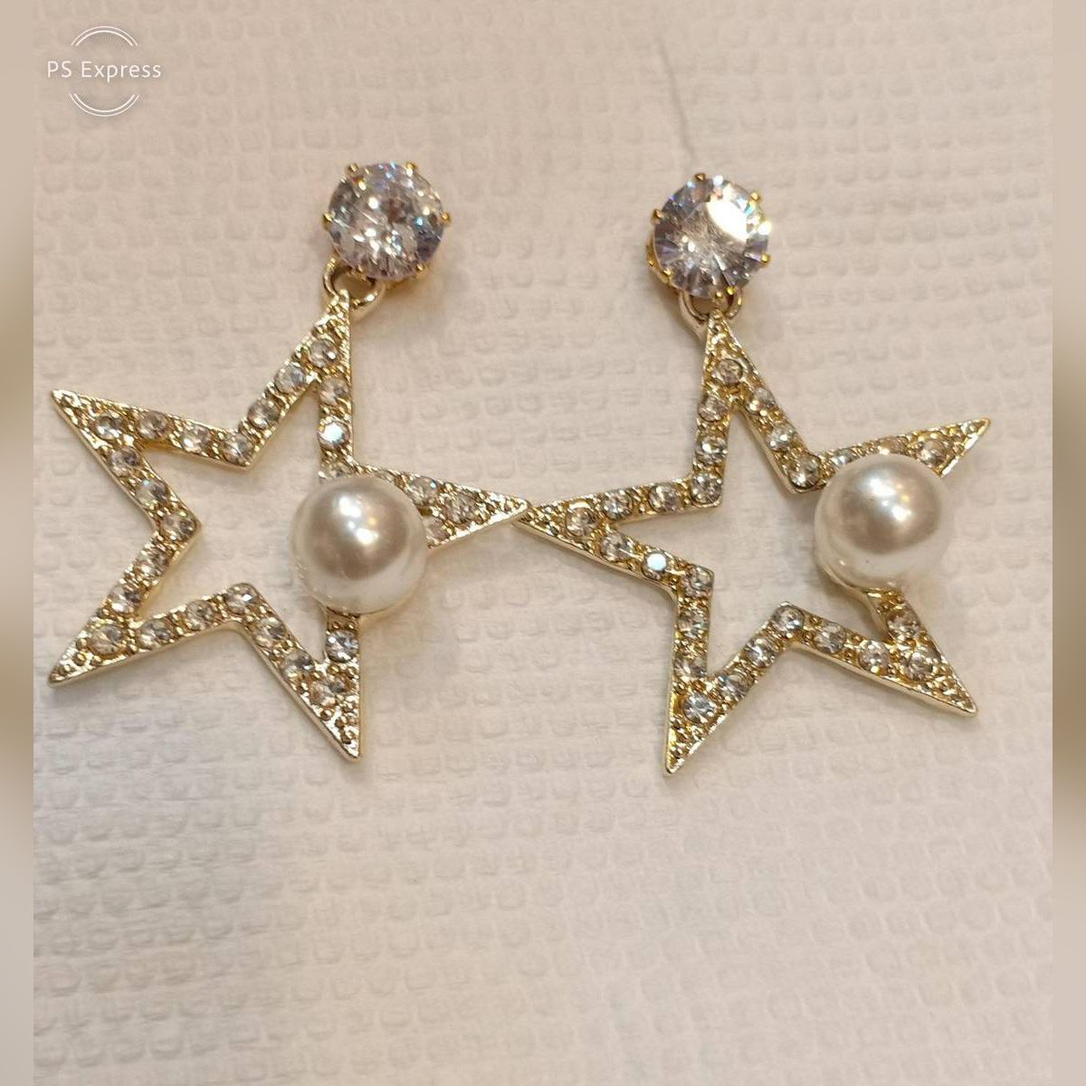 Star Golden Stud Earring For Women
