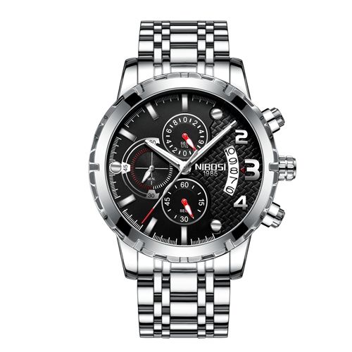 【BestGO】NIBOSI Watch Men Relogio Masculino Top Brand Luxury Big Men s Quartz Watches Waterproof Wristwatch Male