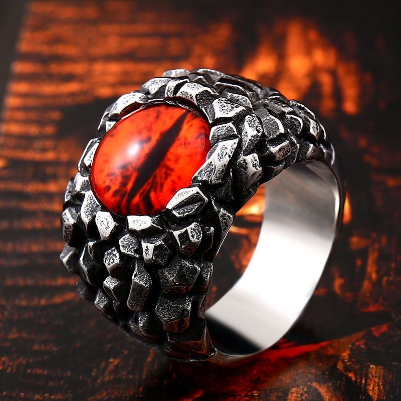 Beier 316L Stainless Steel Scorpion Fashion Cool Exaggerated Personality various colour skull Eye of Devil Man's Ring LR036