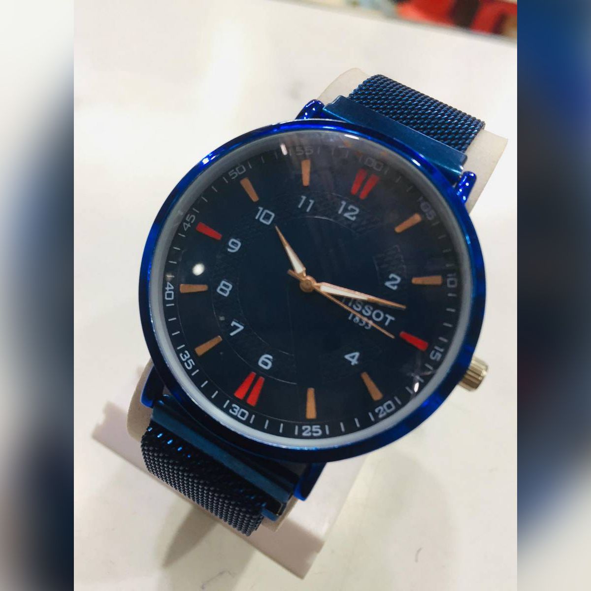 MAGNET Analog Men's Luxury Stainless Steel Watch with Luminous Hands for Men