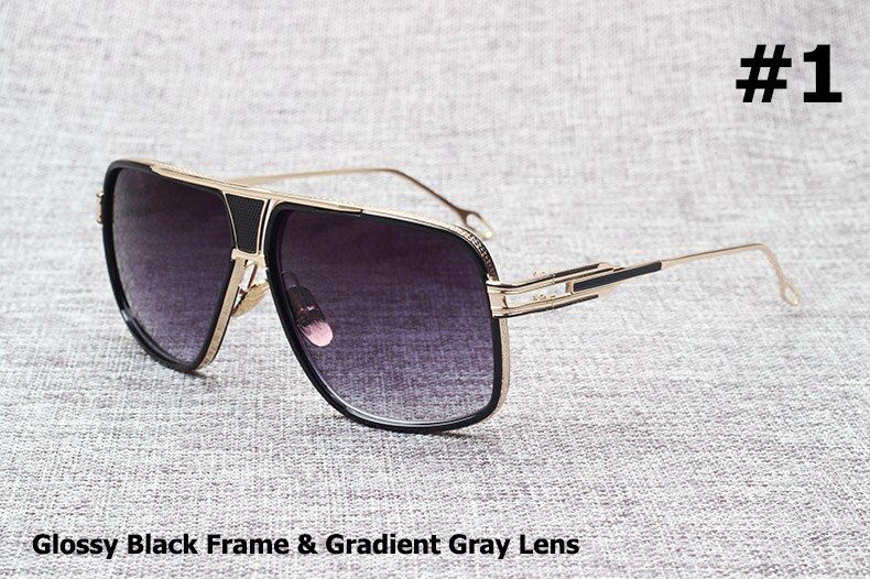 1JackJad Fashion Brand Design Grandmaster Five Aviation Sunglasses Men Women Vintage Classic Quality Sun Glasses Oculos De Sol
