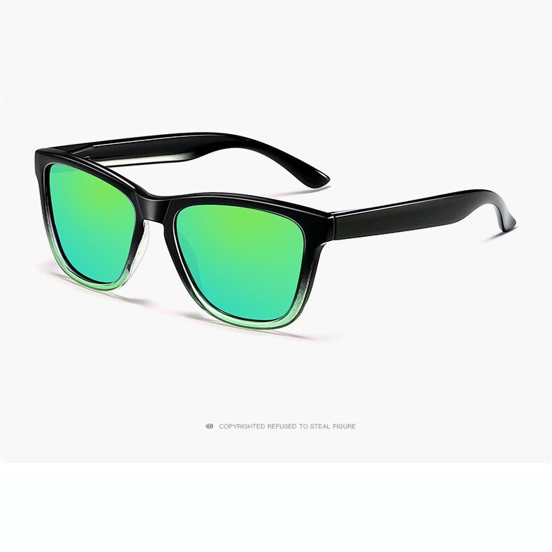 S0068-02Square Sunglasses Women 2021 Men Polarized Uv400 MirrorRetro Fashion Male Sun Glasses Fishing Driving Sunglasses