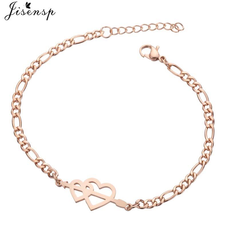 Personalize Stainless Steel Butterfly Charm Bracelets Bangles for Women Lovely Star Moon Bracelet Jewelry Accessories Pulseiras