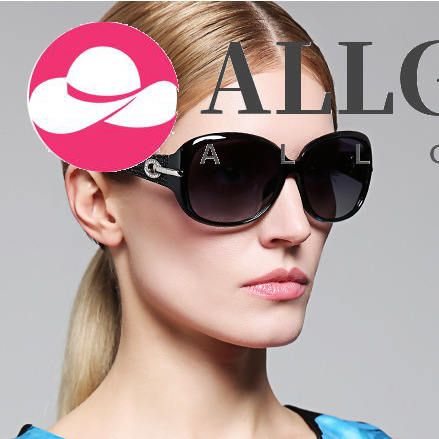 Elegant Ladies Large Frame Sunglasses Moist Anti-ultraviolet European and American Retro Sunglasses Sunglasses