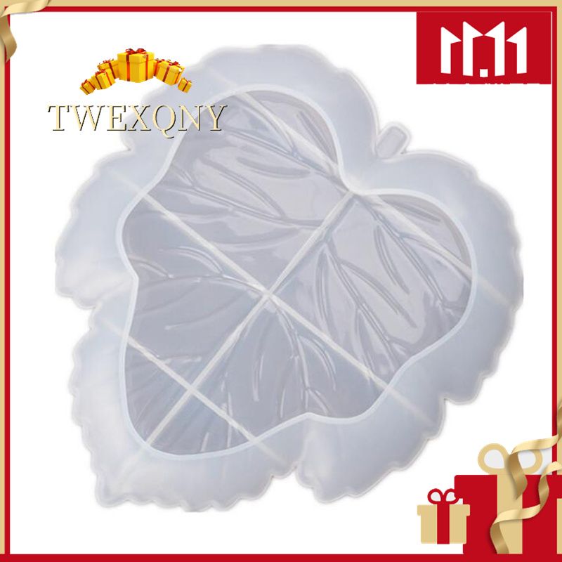 TWEXQNY-Maple Leaf Tray Ashtray Silicone Mold Crystal Epoxy Resin Mold for DIY Crystal Handmade Jewelry Storage Tray Resin Mould