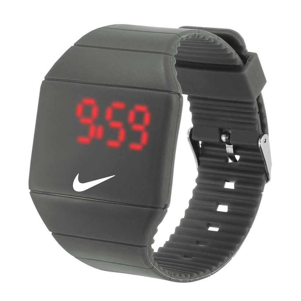 Led Digital Watch Square Screen Electronic Watch Students Leisure Sport Watch