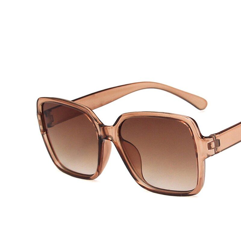 ChampagneYoovos Vintage Women Sunglasses Classic Oversized Square Sunglasses Women 2020 fashion Brand Design Oculos De Sol Feminino