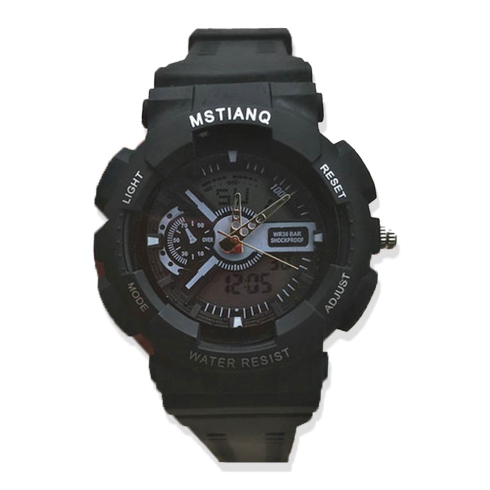 Kid Adult Fashion Adjustable Waterproof Digital Analog Display Electronic Watch