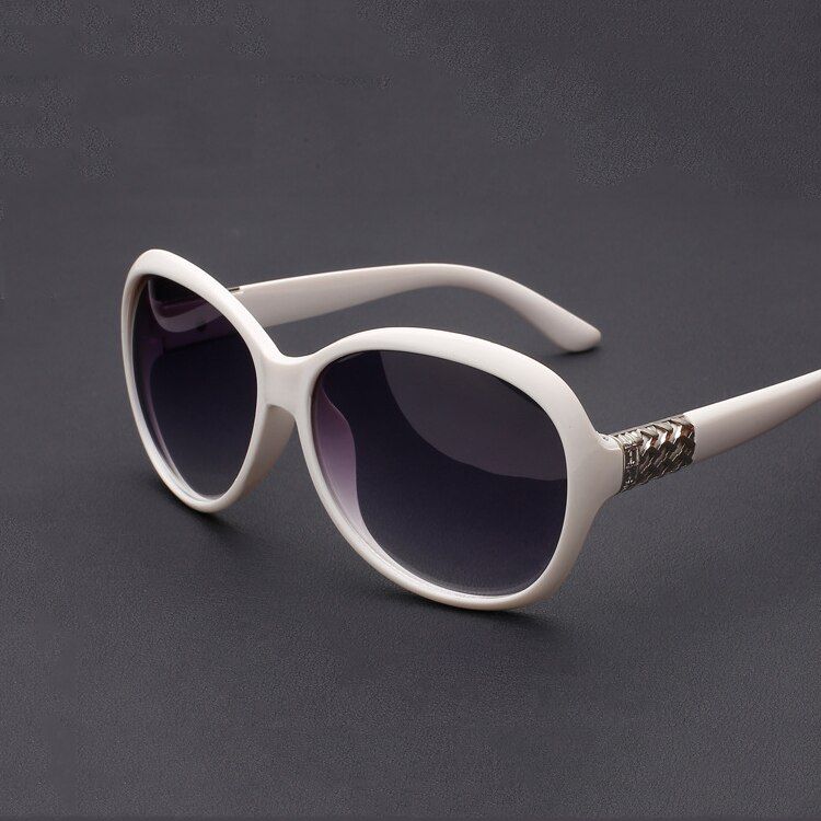 WhiteOval Sunglasses Women Retro Vintage Sun Glasses For Women Brand Designer Ladies Sunglasses Female Oculos Gafas De Sol Mujer