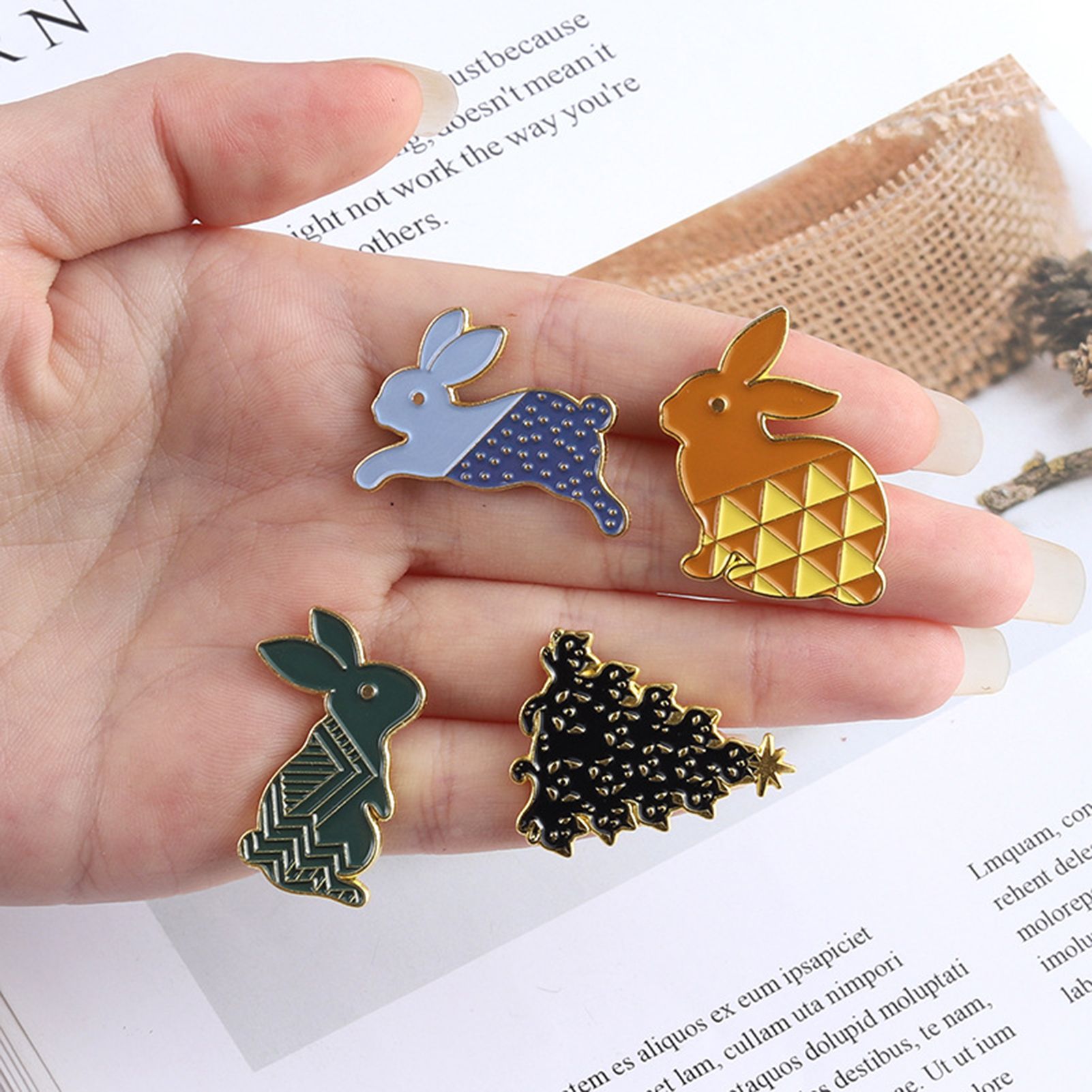 Uni Brooch Pin Enamel Wear-resistant Electroplating Brooch Pin