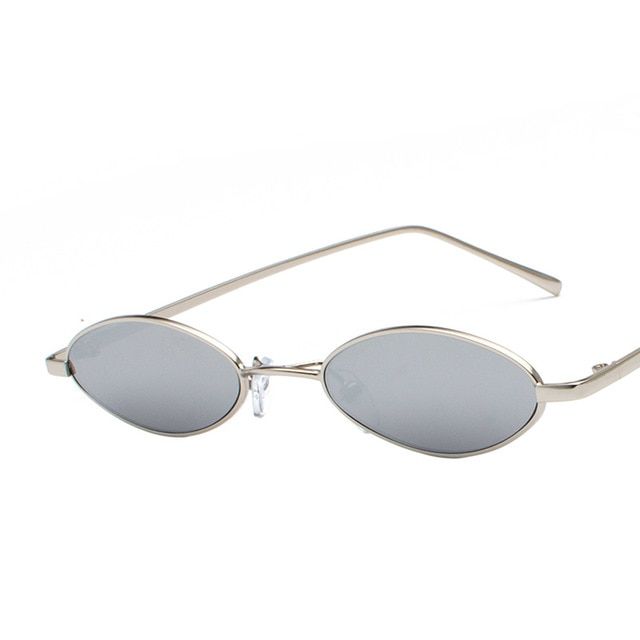 C5DJXFZLO cute retro oval frame sunglasses ocean sunglasses women men small black white vintage cheap red sun glasses female