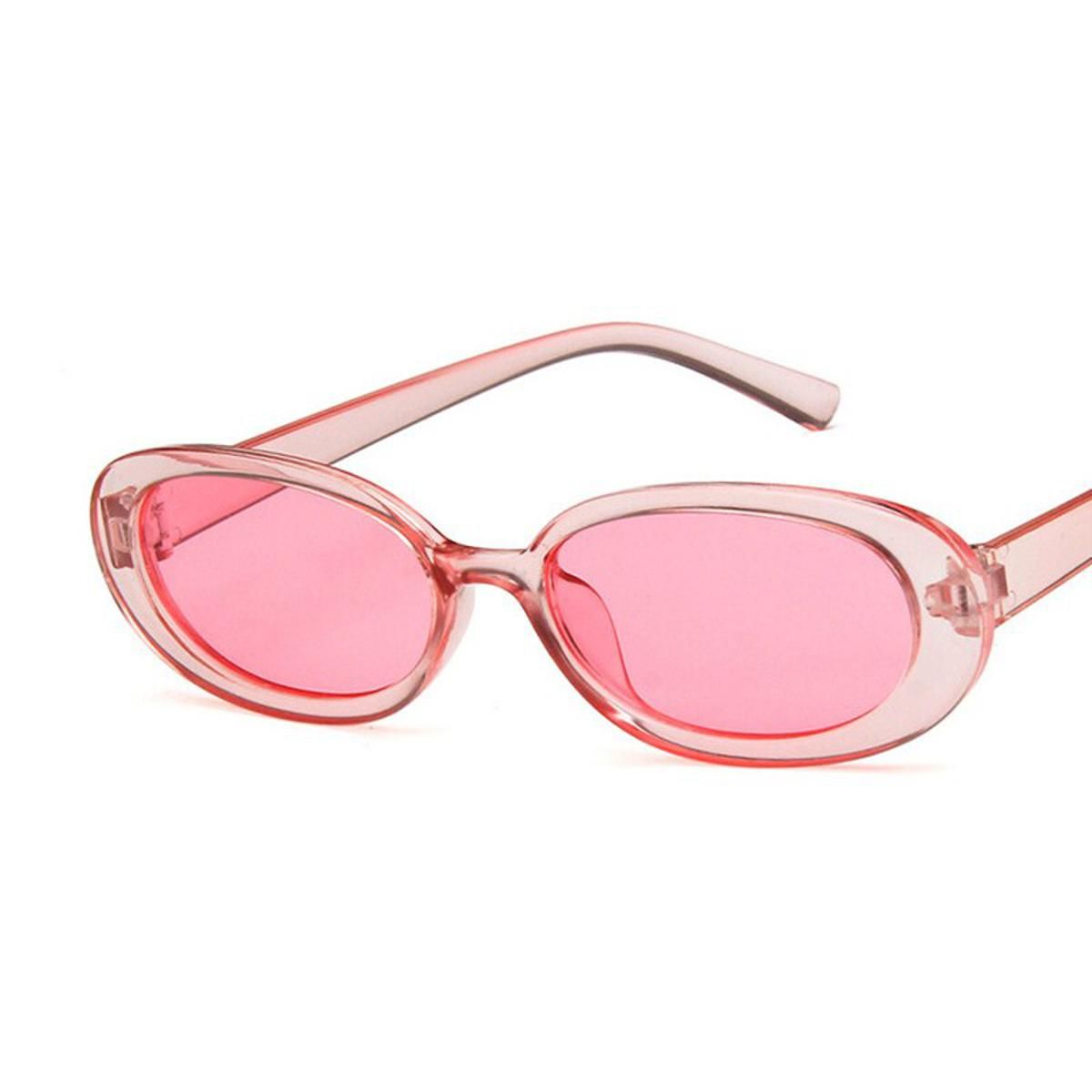 7Guvivi Trendy Round Sunglasses For Women Cow Color Small Frames Sun Glasses Vintage Black Pink Personality Eyeglasses Female