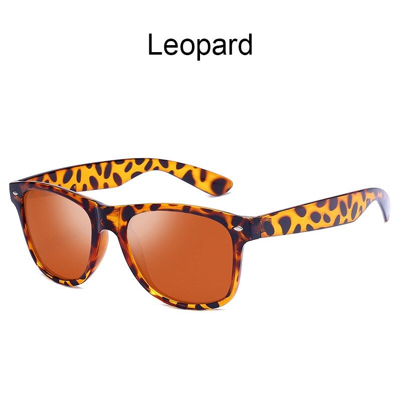 leopardHigodoy Vintage Goggle Polarized Sunglasses Men Retro Optical Classic Sun Glasses Sports Colorful Male Sunglass Arrival 2021