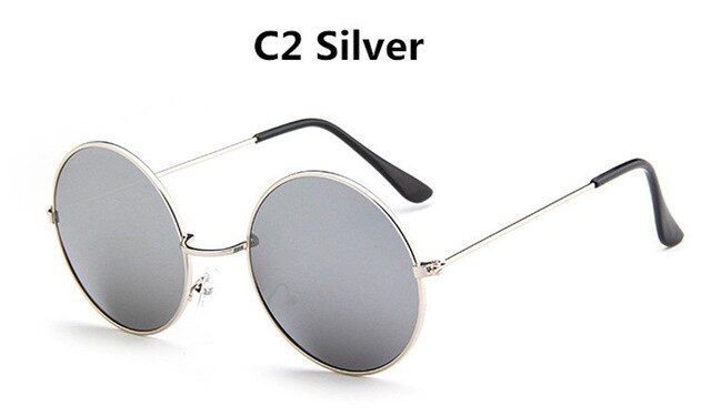 C22018 Vintage Fashion Round Sunglasses Men's and Women's Designers Sunglasses Women's Prince Optics Oculus de Sol Feminoculos