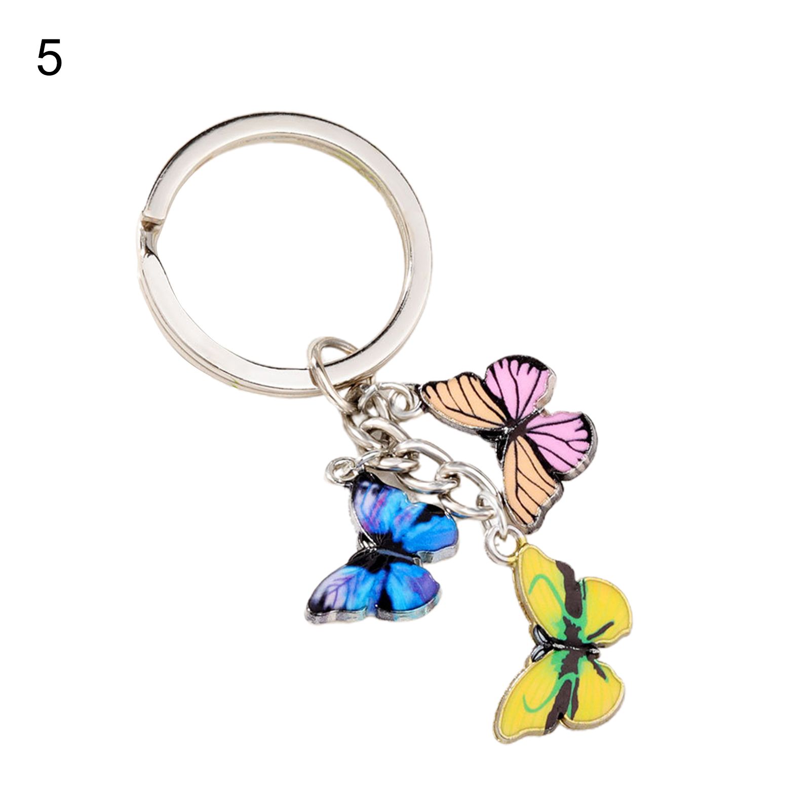 Keychain Exquisite Delicate Animal Pendant Key Ring Holder