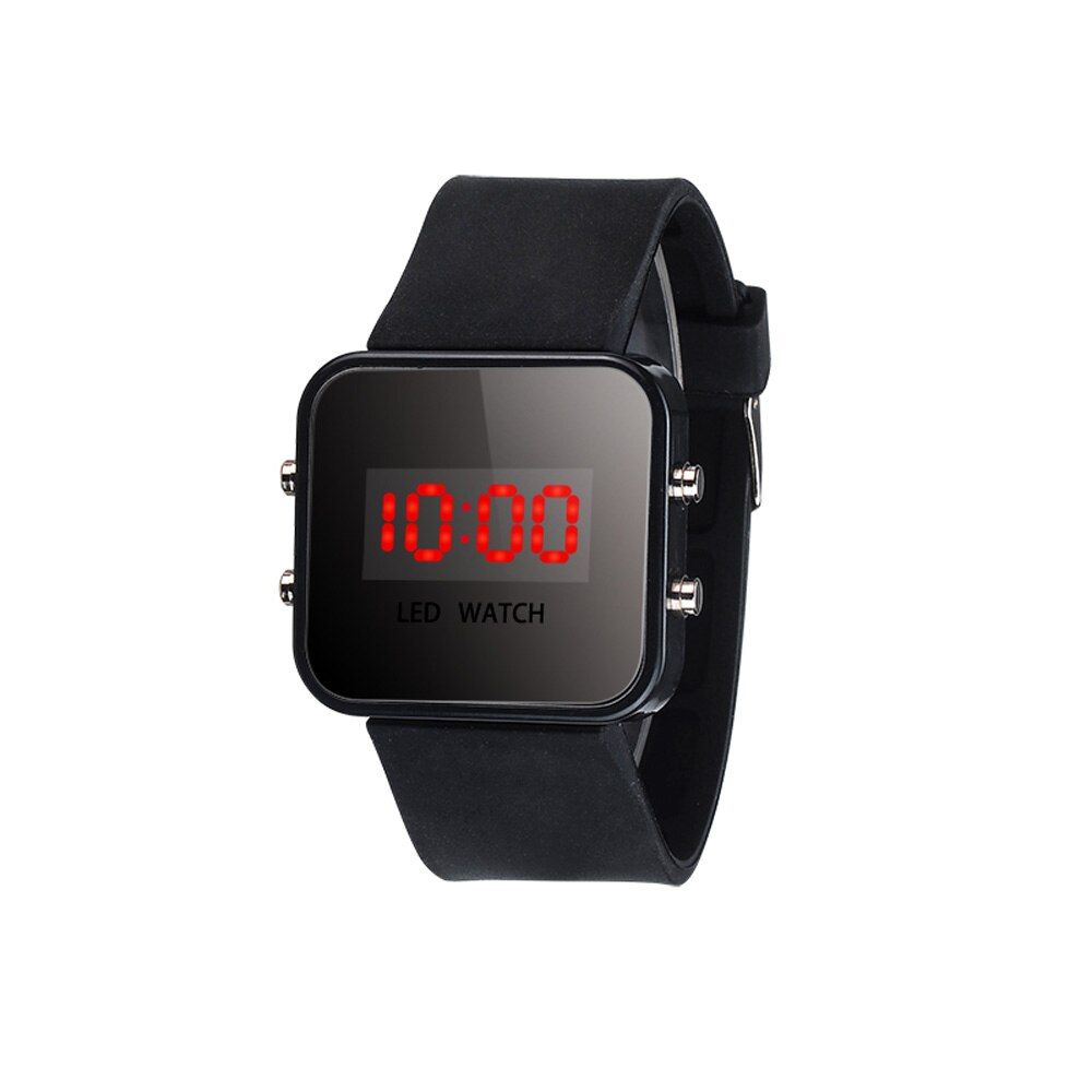 Superior Unisex LED Screen Digital Silicone Strap Girl Boy Quartz Sport Kids Wrist Watch Nov 30