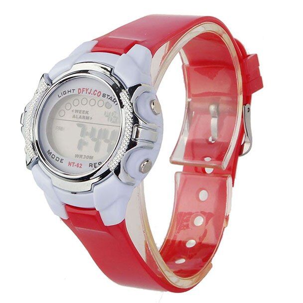Sport Watches Boy Girl  Fashion Children Digital LED Quartz Alarm Date Luminous Sports Wrist Watch Relogio Gift Drop Shipping