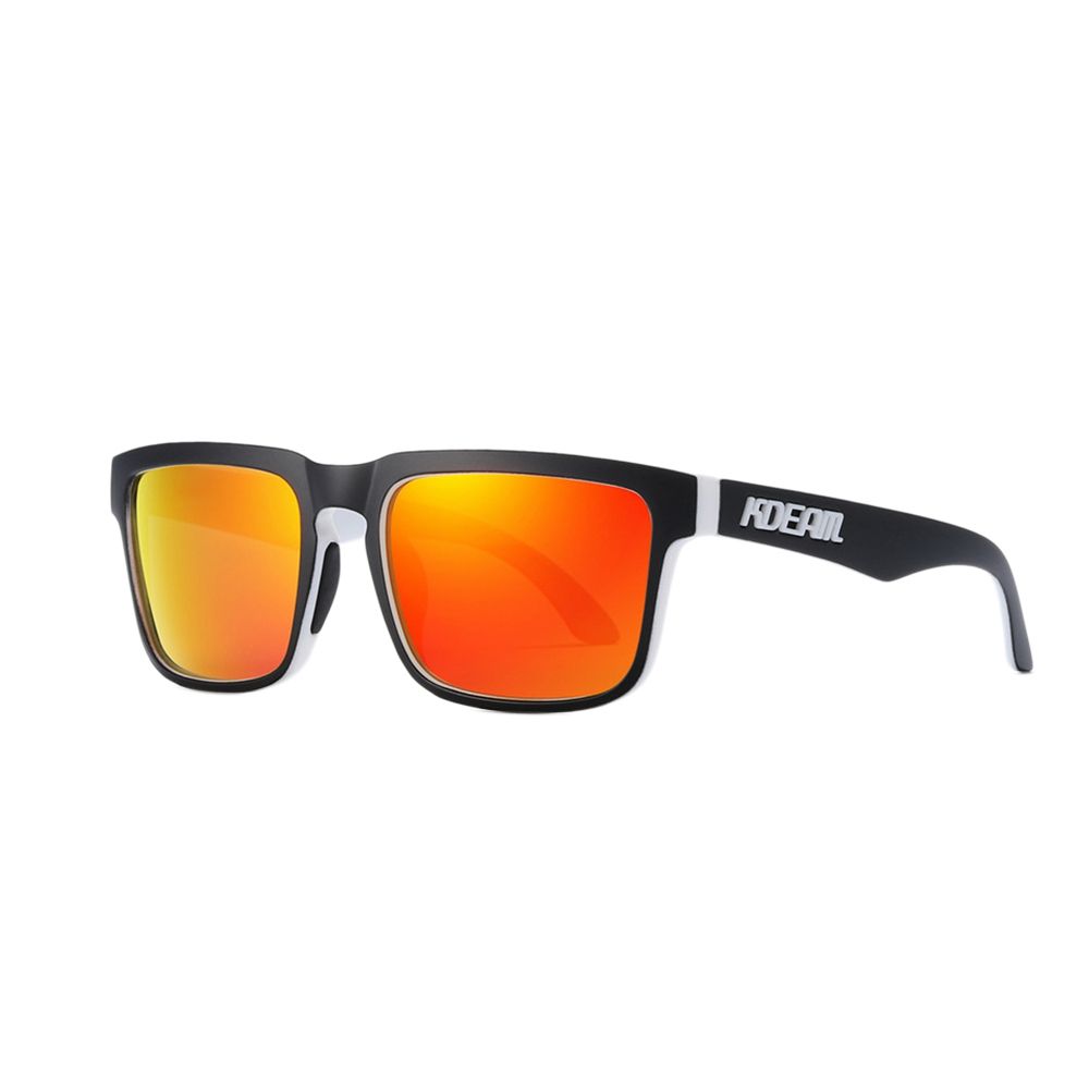 KDEAM Fashion Polarized Sunglasses Men's Glasses Men's Windproof Beach Goggles Colorful True Film Sunglasses  C7
