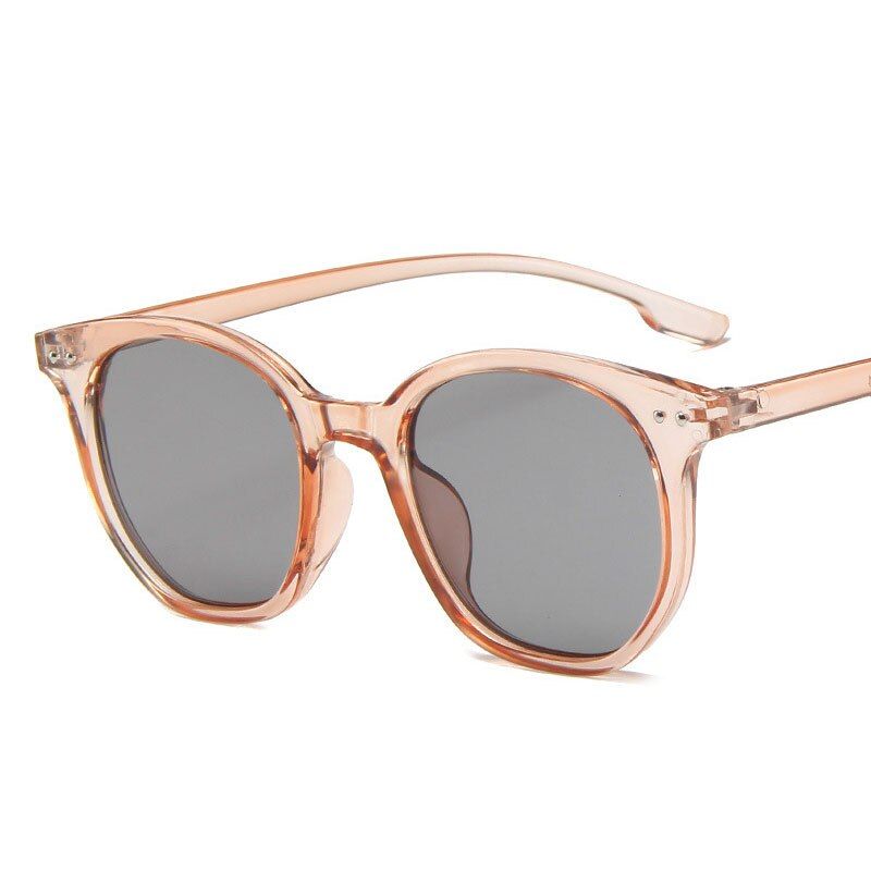 Tea GrayRBRARE 2019 Fashion Rice Nail Sunglasses Men And Women Polygon Glasses Trend Wild Sun Glasses Shopping Lunette De Soleil Femme
