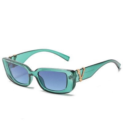 2021 Vintage Small Cat eye Sunglasses For Women's Men's Retro Brand Designer Women Sun Glasses Square Eyewear Oculos De Sol
