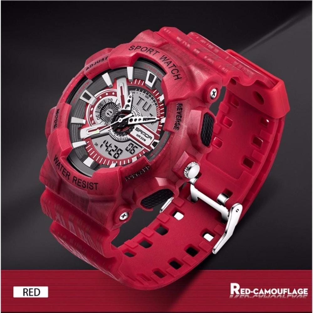 Waterproof Outdoor Sports Men's Shockproof Digital Watch 799 - intl