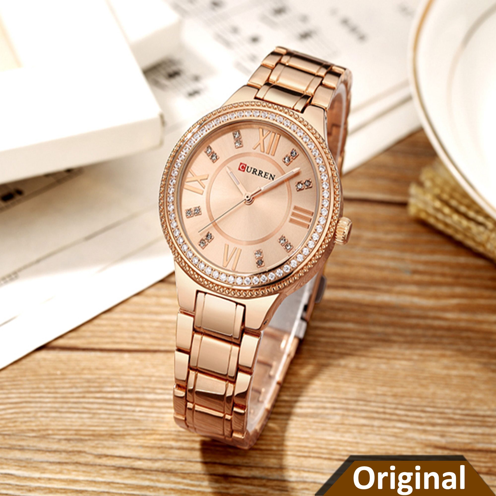 CURREN 9004 Japan Movement Fashion Watch for Women