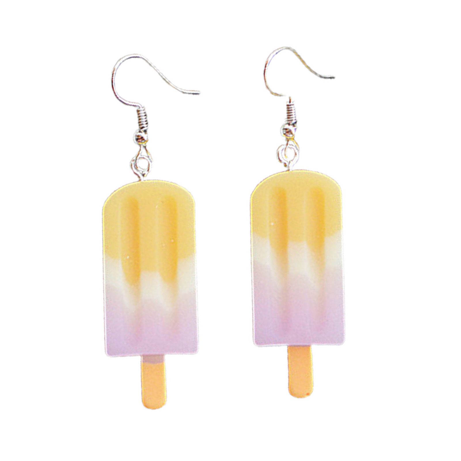 Dangle Earrings Emulational Ice Cream Sweet Vivid Cute Stainless Girl Eardrop for Gift