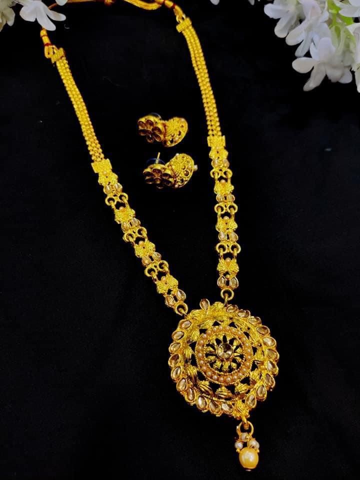 Traditional Wedding/Party Bridal Choker Necklace Earrings