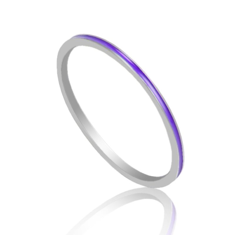 MWM stainless steel ring for Women rainbow Colorful Men Gay Couple rings wedding band Ring simple fashion DIY rings