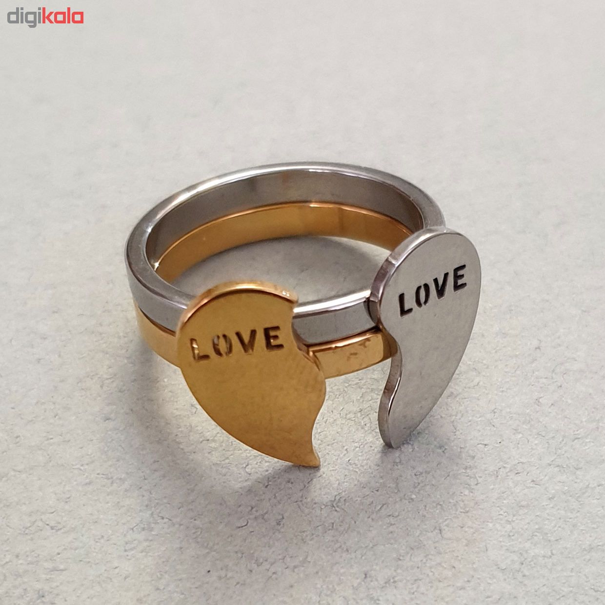 Love Ring For Men & Women 2pcs
