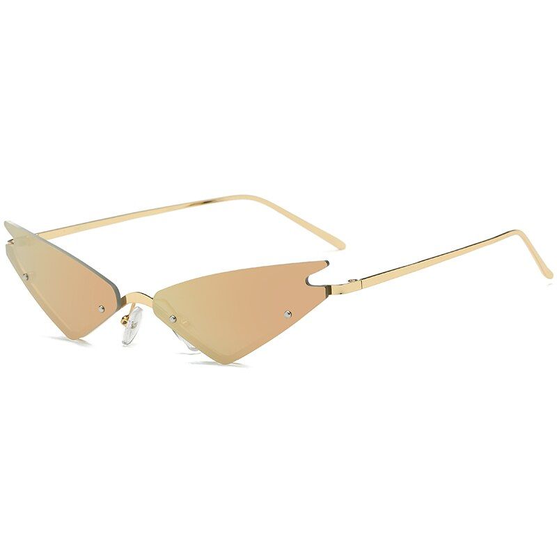 pink sunglassesOwl City Cat Eye Sunglasses Women Luxury Female Sun Glasses Metal Frame Mirror Ladies Shades Trending Eyewear