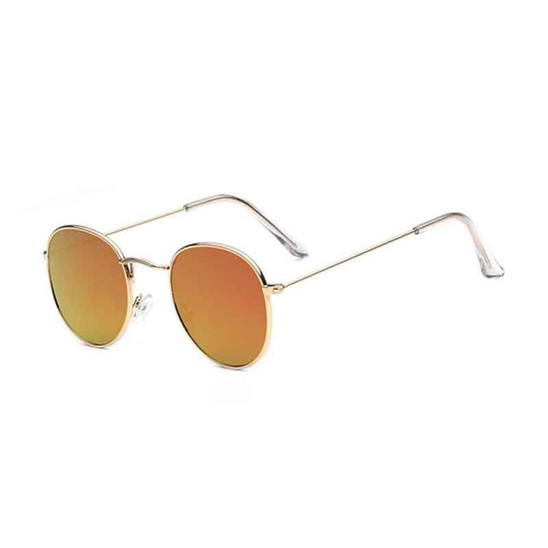 10Vintage Round Men Sunglasses Women Retro Circle Frame Sun Glasses Design UV400 Photochromism Eyeglasses