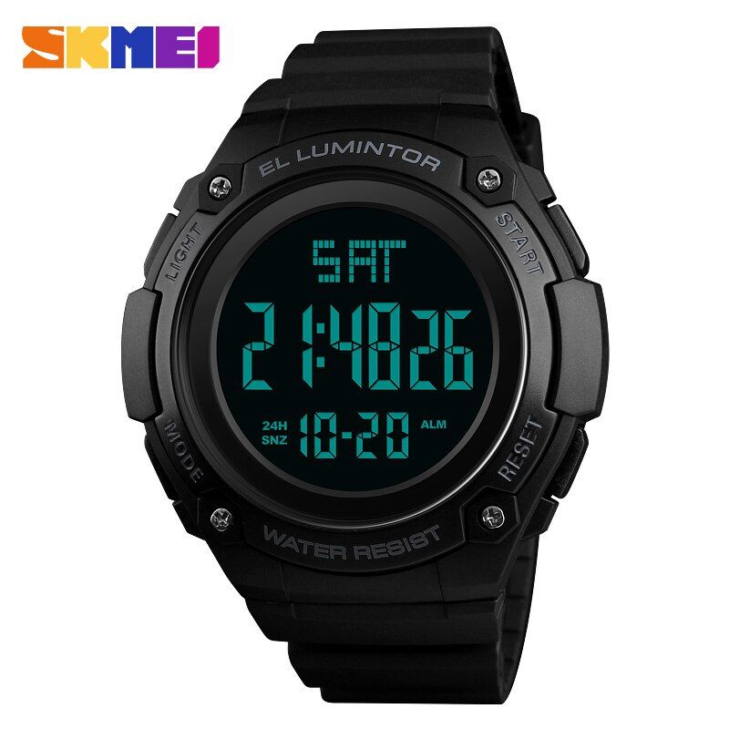 SKMEI Outdoor Sport Watch Men 5Bar Waterproof BackLight Watches Fashion Top Brand Luxury Digital Watch Relogio