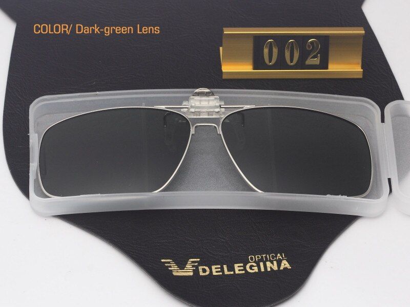 22021 Full Rim Oversized large Clip on Glasses Polarized Flip-up Sunglasses Clips for eyeglasses Driving