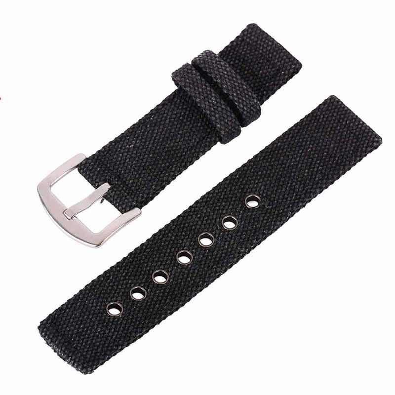 Men Women Fashion Watchbands Sport Watches Belt Canvas Watch Band Strap